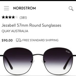 BRAND NEW QUAY JEZABELL SUNNIES